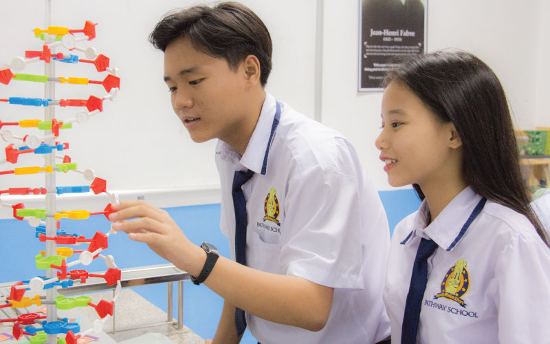 Tuệ Đức Kiến tạo bậc Trung học